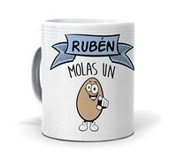 mundohuevo Taza Ruben molas un Huevo. Cerámica AAA - 350 ml.