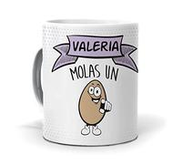 mundohuevo Taza Valeria molas un Huevo. Cerámica AAA - 350 ml.