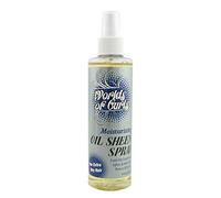 Mundos de rizos aceite hidratante brillo en spray para cabello seco Extra 237 ml