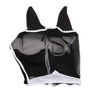 Mune de máscara de Ojo de Caballo munefe, parpadear para Caballos, máscaras de Mosca para Caballos, Adecuado para Proteger los Ojos y Las Orejas de los Caballos (L)