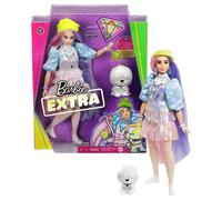 Muñeca Barbie Extra Brillante Con Cachorro