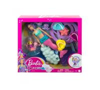 Mueca Barbie Mattel Sirena Juego De Cuidado Con Merbaby Y Foca