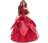 Muñeca Barbie Signature 2022 de festividades, coleccionable, morena de cabello ondulado, soporte para muñeca , embalaje para exhibir, regalo para coleccionistas