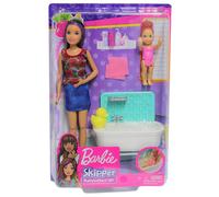 Muñeca Barbie Skipper niñera, juego de juego con muñeca y var. accesorios Nuevo