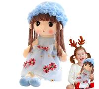 Muñeca Bebé Suave - Adorable Muñeca De Trapo Niña | Acompañante De Sueño Abrazable Para Niños Pequeños, Niños Y Niñas | Mua De Peluche Suave Hecha A Mano Para Dormitorio, Hogar, Regalos De Cumplea