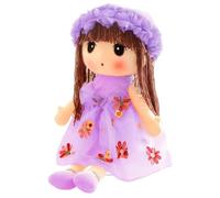 Muñeca Bebé Suave - Adorable Muñeca De Trapo Niña | Acompañante De Sueño Abrazable Para Niños Pequeños, Niños Y Niñas | Mua De Peluche Suave Hecha A Mano Para Dormitorio, Hogar, Regalos De Cumplea