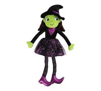Muñeca Bruja Suave - Muñeca De Bruja | Preciosa Muñca De Bruj De Peluche para Halloween | Muñca Bebé De Halloween Regalos para Niña | Lindo Peluche De Bruj Suave Paras La Piel, Sofá,