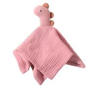 Muñeca calmante multiusos de algodón suave con diseño de animal para vínculo emocional de seguridad, pañuelo babeante, toalla reconfortante