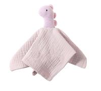 Muñeca calmante multiusos de algodón suave con diseño de animal para vínculo emocional de seguridad, pañuelo babeante, toalla reconfortante