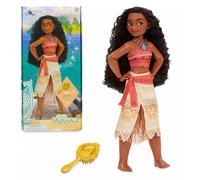 Muñeca Clásica Moana Disney Oficial Con Cepillo