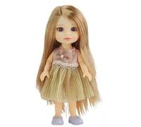 Muñeca con falda de tul, 12 cm - varios tipos