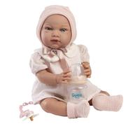 Muñeca con Peso Lola Vestido Rosa 42cm