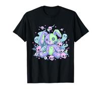 Muñeca Conejo Gótica Pastel Espeluznante Tenebrosa Vudú Camiseta
