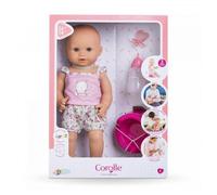 Muñeca Corolle Mon Grand Poupon Emma Fait Pipi interactiva 36 cm con ojos durmientes