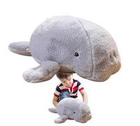 Muñeca de animal de peluche de de mar, animales de peluche de manatín, juguete de peluche de peluche de manatí, almohada de peluche manatí suave para la piel, para mesa, sall
