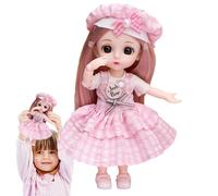 muñeca de Anime - Paquete de Accesorios de Ropa de Tela Grande de 16 cm, Figura móvil, Modelo de Postura expresivo, selección de Ropa Hecha a Mano, Creativa de Movimiento | para The