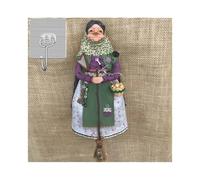 Muñeca de Bruja de Cocina, muñeca de la Buena Suerte Hecha a Mano, decoración de Bruja de 7 Pulgadas Que estimula la Creatividad, compañera de Cocina Malvada, for mamá o una Amiga Que ama