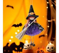 Muñeca De Bruja De Cocina Por Buena Suerte | Muñeca De Bruja De Cocina Hecha A Mano | Decoración De Figuras Coleccionables De Miedo Para Fiesta De Halloween, Ventana, Jardín, Exterior, Casa Embrujada