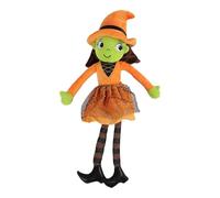 Muñeca De Bruja - Muñeca Bruja Suave | Preciosa Muñca De Bruj De Peluche para Halloween | Muñca Bebé De Halloween Regalos para Niña | Lindo Peluche De Bruj Suave Paras La Piel, Sofá,