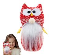 Muñeca de de Navidad, de muñeca de | Muñecas de Navidad peluche de peluche - Búho de piernas largas decoraciones navideñas, juguetes de peluche de tela para el dormitorio