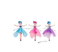 Muñeca de hada voladora Glamour 16,5 cm Juguete mágico recargable por USB
