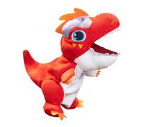 Muñeca de mano de dinosaurio linda - Juguete de peluche suave | Entretenimiento creativo para padres e hijos, muñeca interactiva, para niños, niños pequeños, preescolar, aprendizaje, narración de