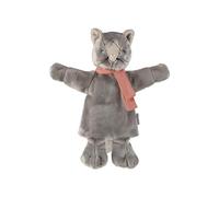 Muñeca de mano de gato, juguete suave para teatro Kasperle, para contar historias y primer juego de rol, para niños y niñas