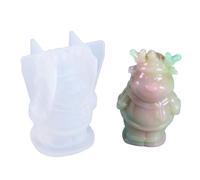Muñeca de Navidad Ornamento Silicona Molde de Joyería de Fundición de epoxi Herramienta de Joyería Fabricación de Resina BRÜF Decoración para el Hogar Moldes Ornamentales Para Resina Epoxi