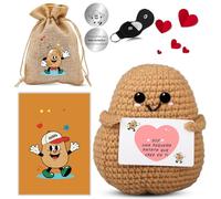 Muñeca de Patata con Energía Positiva en Español | Con Amuletos de la Suerte y tarjeta | Regalos Originals y Divertido para Familiares Colega Amigos Parejas Niños | Muñeco Motivadora (Divertido)