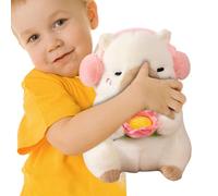 Muñeca de Peluche Capybara - Lindo Peluche cojín de Peluche Suave de 25 cm de diseño Grande, decoración de Dormitorio para coleccionar | Confort confiable para acurrucarse para Sala de Estar, sofá