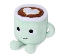 Muñeca de peluche de dinosaurio, suave y esponjosa, para cualquier edad y ocasión (Latte)