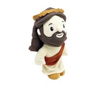 Muñeca de peluche de Jesús para niñas y adolescentes, para la hora de acostarse, para familia, amigos, iglesia, escuela dominical, sofá, escritura