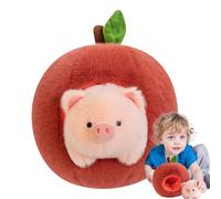 Muñeca De Peluche - Juguete De Animales Lindo De Dibujos Animados Con Casa De La Fruta | Peluche Decoración Compañero Para Dormir, Sofá Para Dormitorio De Niños Adultos, Tela Suave, S