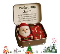 Muñeca de Peluche,Mini Recuerdo Emocional | Navidad Mini Tarjetas de felicitación - para Vacaciones Valoración San Valentín Cumpleaños Mujeres Hombres Amantes Niños Felicidad Cuidado Amigo