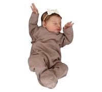 Muñeca de silicona de simulación - Muñeca bebé de silicona renacida dormida de 19 pulgadas - Simulación de muñeca suave para recién nacido de aspecto real con ropa, mejor regalo de cumpleaños
