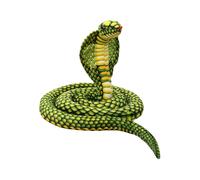 Muñeca de Simulación , Juguete de Peluche, Muñeca Pitón Larga, Muñeca de Trapo, Serpiente en Espiral del Zodiaco, Accesorios de Serpiente Falsa