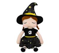 Muñeca De Trapo De Bruja De haloween | Peluche Para Niñas Y Niños | Adorable Muñeca Con Sombrero De Bruja De Dibujos Animados: Una Divertida Decoración Para La Habitación De Los Niños, La Sala