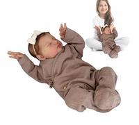 Muñeca dormida renacida - Muñecas recién Nacidas Reborn Realistas Dormientes de 19 Pulgadas de Silicona | muñecas recién Nacidas y realistas Que parecen Reales, los Mejores Regalos