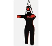 Muñeca Dummy MMA de 180 cm, color rojo de N-35, saco de punching, judo, boxeo, lucha, MMA, grappling, Ju Jutsu, muñeca lanzadora (sin relleno)