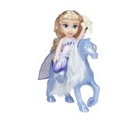 Muñeca Elsa + Nokk Frozen Disney 15cm