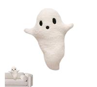 Muñeca fantasma genérica de Halloween - Lindo Stuffie Fantasma, Cojín de miedo decorativo, Juguete Boo Esponjoso | Diseño De Monstruos de Almohada de Tela Confort
