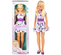 ColorBaby - Muñeca Grande 105 cm María, muñecas de Juguete, + 3 años, Juguetes niños, Muñecas articuladas de Pelo Largo para peinar (44869)