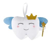 Muñeca Hada de Los Dientes con Bolsillo y Alas, Almohada Ratoncito Pérez con Bolsillo para Niñas y Niños Tooth Sonrisa Fairy Pillow Almohada Hada de los Dientes Recuerdo para el Primer Diente Perdido