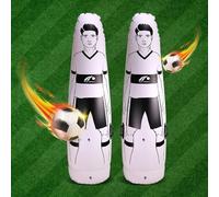 Muñeca hinchable de 1,75 m para entrenamiento de fútbol, saco de boxeo para entrenamiento de fútbol, entrenamiento de portero