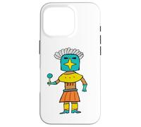 Muñeca Hopi Estrella Azul Kachina Carcasa para iPhone 16 Pro