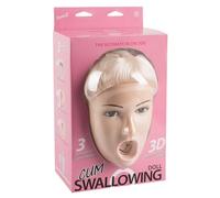 Muñeca inflable 3D realista Tessa vibrante con vagina ano adulto sexy muñeca