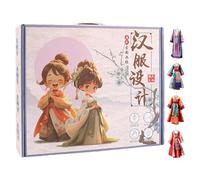 Muñeca interactiva - Muñeca étnica de disfraces, figura de moda histórica hecha a mano | Muñeca túnica inspirada en China, juguete para niñas, juego de fantasía para niños