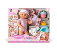 Muñeca interactiva Nenuco Sára con accesorios