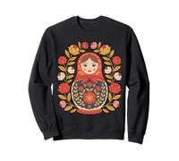 Muñeca Khokhloma de la cultura rusa Matroska Sudadera