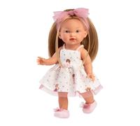 Muñeca Llorens 28 cm - Las Lindas Muñecas - Valeria - 28 cm / Cuerpo de vinilo articulado